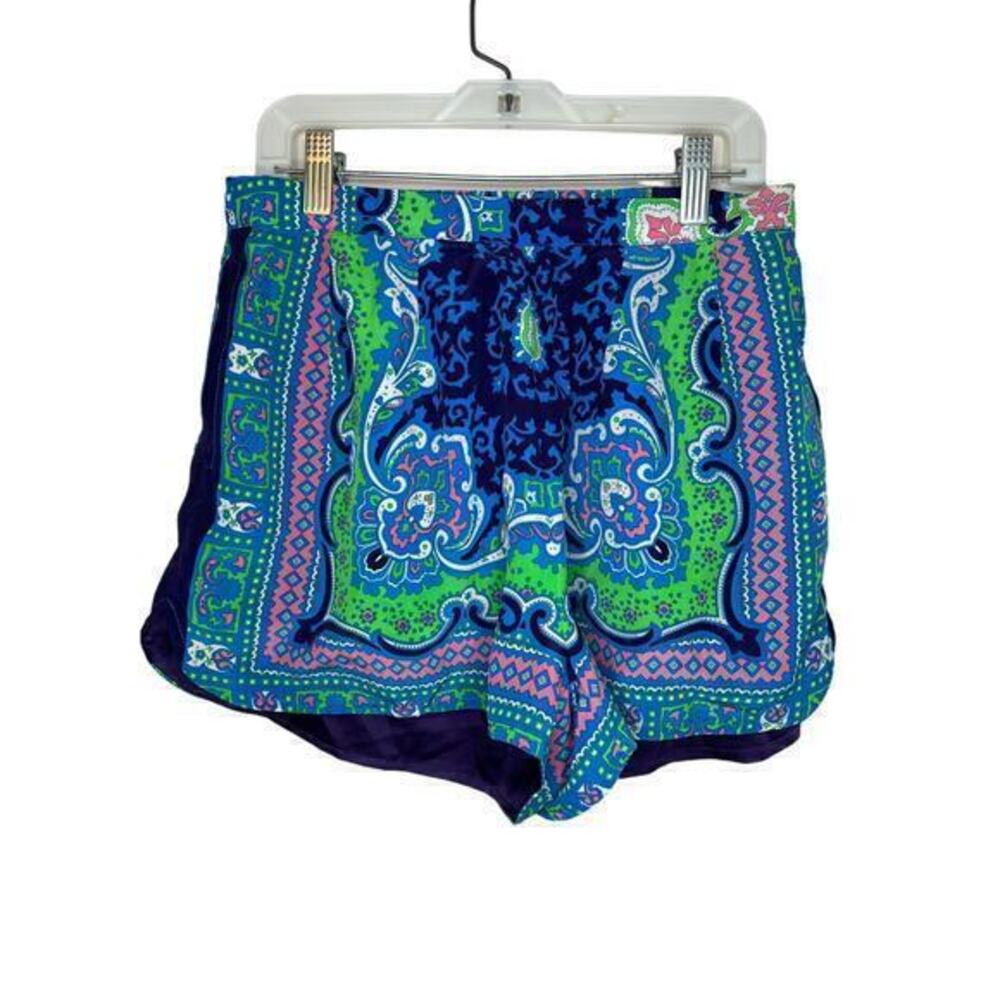 Lovers + Friends Paisley Scarf Print Shorts Size Small‎